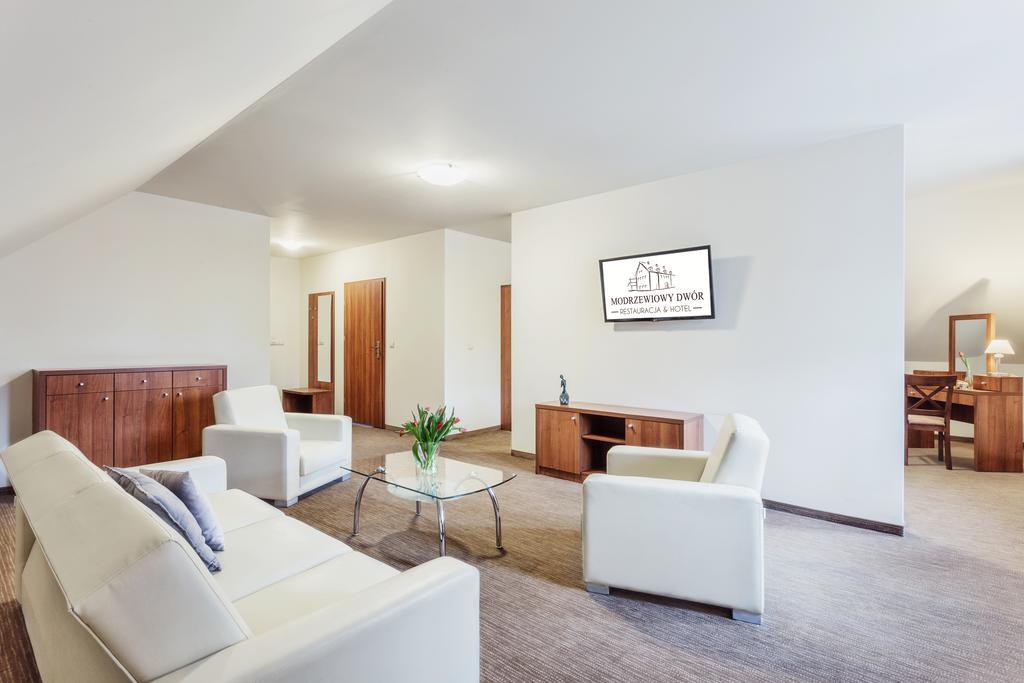 Hotel Modrzewiowy Dwor 글리비체 외부 사진